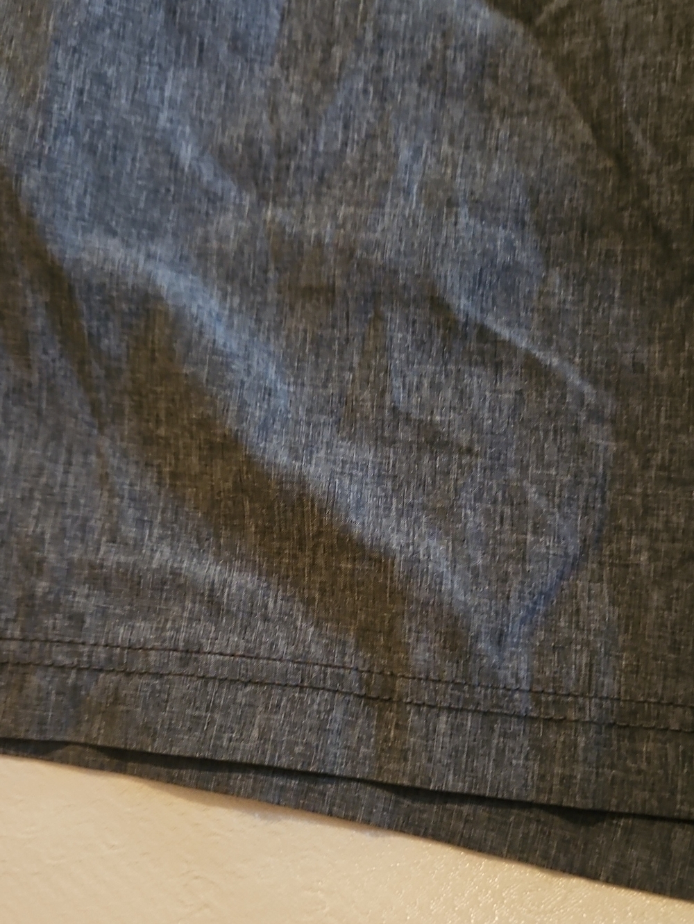 Tailor Vintage Gray Elastic-Waist Shorts Sz M - Picture 2 of 8